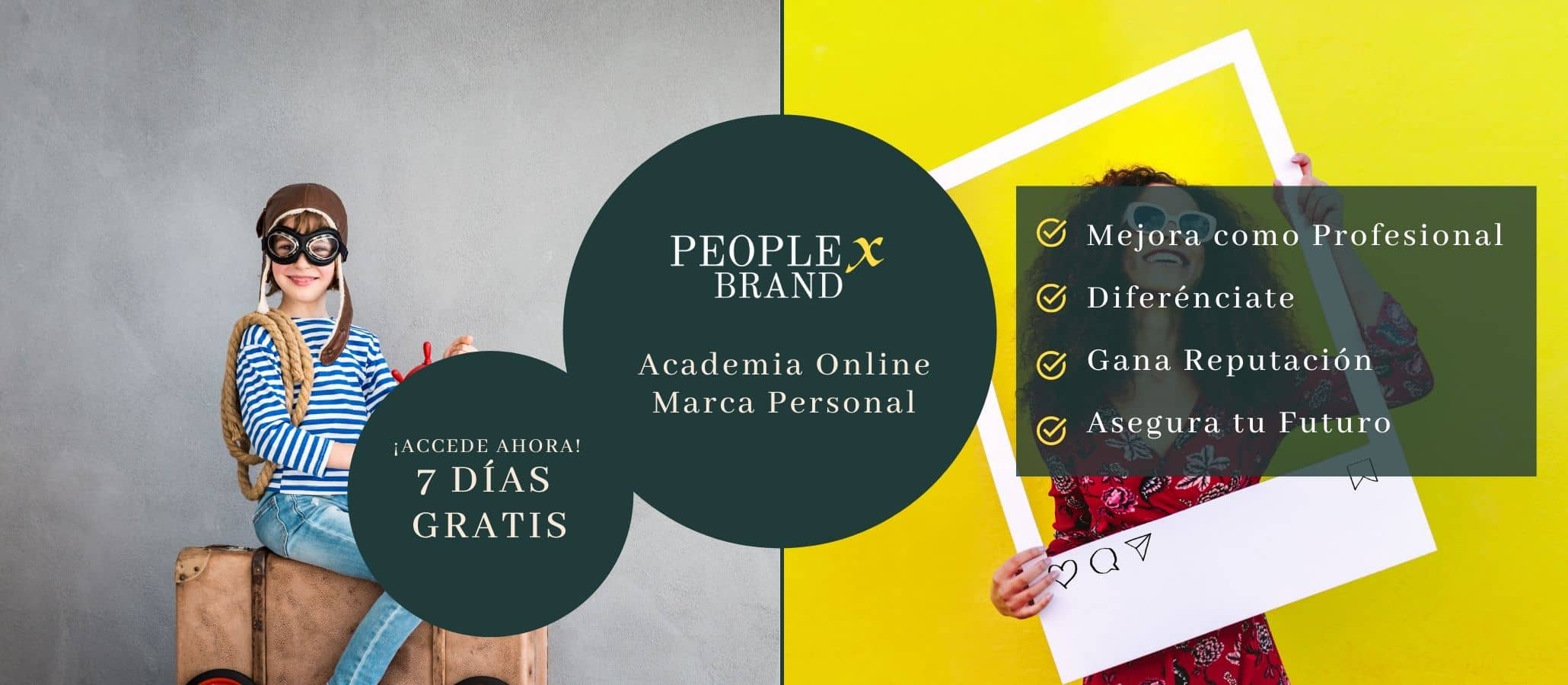 Academia Online de Marca Personal | Pruébanos 7 días Gratis