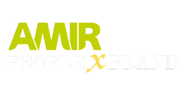 AMIR y Peoplexbrand logo AMIR y Peoplexbrand logo